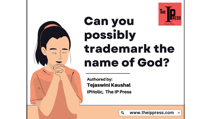 I Guds navn! : Undersøgelse af, om Guds navn kan varemærkes