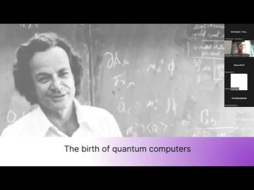 Uvod v kvantno računalništvo: gostujoče predavanje Manana Naranga na VIT Chennai STTP