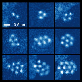 Nanotechnology Now - Press Release: First direct imaging of small noble gas clusters at room temperature: Novel opportunities in quantum technology and condensed matter physics opened by noble gas atoms confined between graphene layers