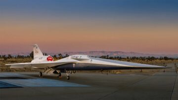 NASA avslöjar sitt tysta överljudsflygplan i Mojaveöknen