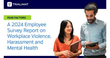 Una nueva encuesta de Traliant revela que 1 de cada 4 empleados ha sido testigo de violencia en el lugar de trabajo en los últimos 5 años