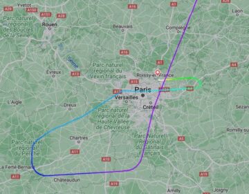Norwegian-fly til Alicante nødlander i Paris CDG etter teknisk problem