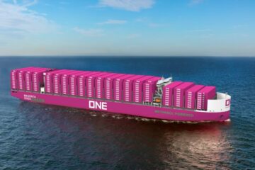 ONE anuncia pedido de 12 navios porta-contêineres de metanol com duplo combustível