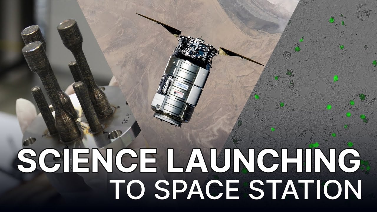 Science Launching to Space Station