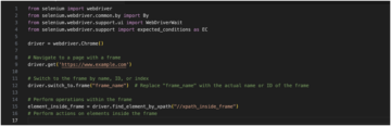Selenium Python: padroneggiare la gestione di frame e finestre per un'automazione web efficiente - PrimaFelicitas