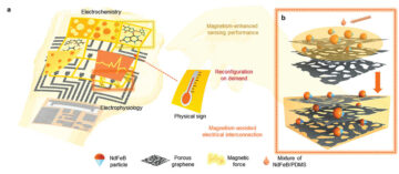 Self-assembling graphene makes wearable electronics modular and customizable