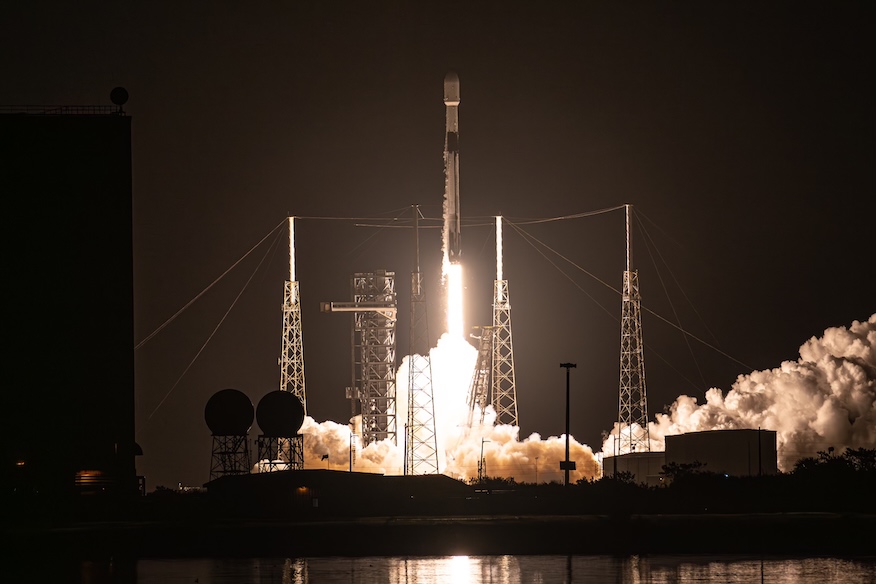 SpaceX Falcon 9 launches Ovzon-3 satellite, kicking off launch year at the Cape