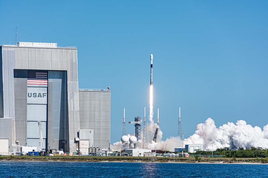 SpaceX lanserar rymdfarkosten Northrop Grumman Cygnus på väg till rymdstationen