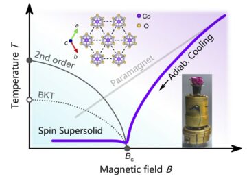 Spin supersólido aparece em um antiferromagneto quântico – Physics World