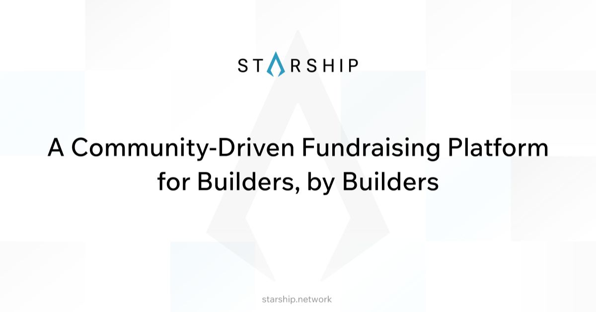 Start von Starship, einer auf Bauherren ausgerichteten Fundraising-Plattform | BitPinas