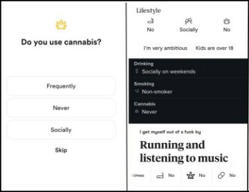 Scorri verso destra per Weed: la cannabis ti impedisce di incontrare il tuo partner nelle app di appuntamenti?