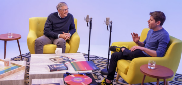 A parte assustadora da IA ​​é….. | Sam Altman em conversa com Bill Gates