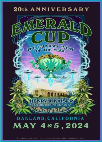 Tim Blake, The Emerald Cup để đánh dấu kỷ niệm 20 năm bằng lễ kỷ niệm hoành tráng