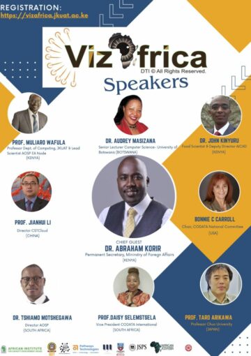 Conferência VizAfrica em breve, 5 a 7 de fevereiro de 2024 - CODATA, Comitê de Dados para Ciência e Tecnologia