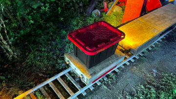 چاپ سه بعدی چرخ قطار برای راه آهن باغ