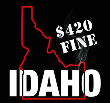 Böter 420 $ för 420 i parken? - Idaho kan hata cannabis men de sätter marijuanaböter för att matcha en ogräshelg