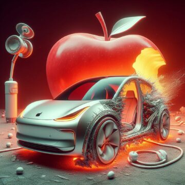 Sztuczna inteligencja zabiła elektryczny samochód Apple