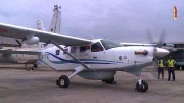 Η Αγκόλα παρουσιάζει τα αεροσκάφη θαλάσσιας περιπολίας Kodiak 100