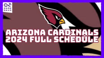 Arizona Cardinals 2024 koko aikataulu