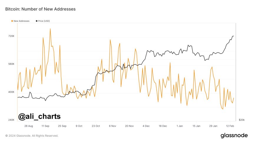 Bitcoin Bull Run: A láncon belüli adatok a kiskereskedelmi részvétel csökkenéséhez vezetnek