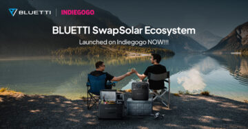 BLUETTI запускает SwapSolar на Indiegogo, повышая качество вашего отдыха на природе