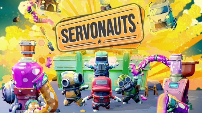 Couch co-op party game Servonauts coming to Switch