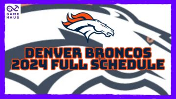 Denver Broncos 2024 Program complet