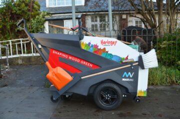 Electric sweeper barrows introduced in Wood Green | Envirotec