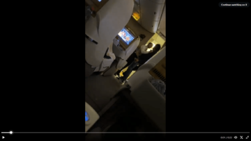 Emirates Airlines crew's heroic response: subduing aggressive drunk passenger mid-flight