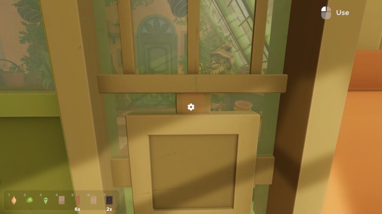 رمز مميز على الحائط في لعبة Escape Simulator