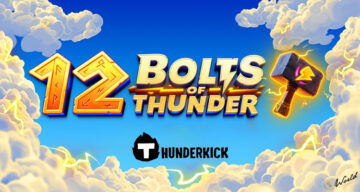 Trải nghiệm sức mạnh của cây búa của Thor trong slot mới của Thunderkick: 12 tia sét
