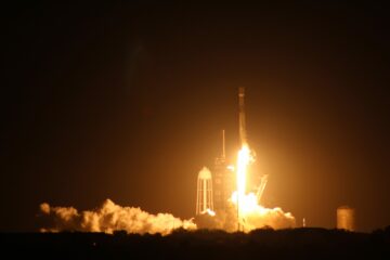 Falcon 9 lanceert de eerste maanlander van Intuitive Machines