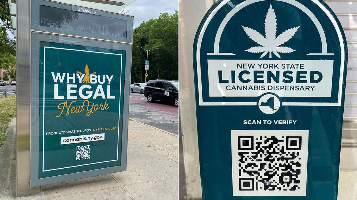 New York legal weed signs