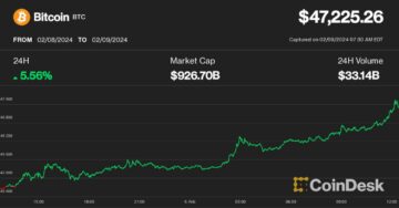 First Mover Americas: Bitcoin set toppet $50K denne weekend