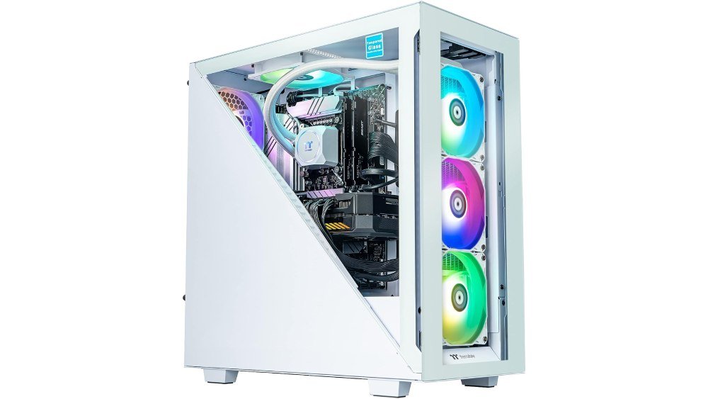 Computadores para jogos com CPU com refrigeração líquida Thermaltake LCGS Avalanche i370 AIO abaixo de US$ 2500