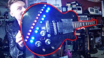 Gibson Les Paul Electric Guitar Transformed into a Synth #MusicMonday