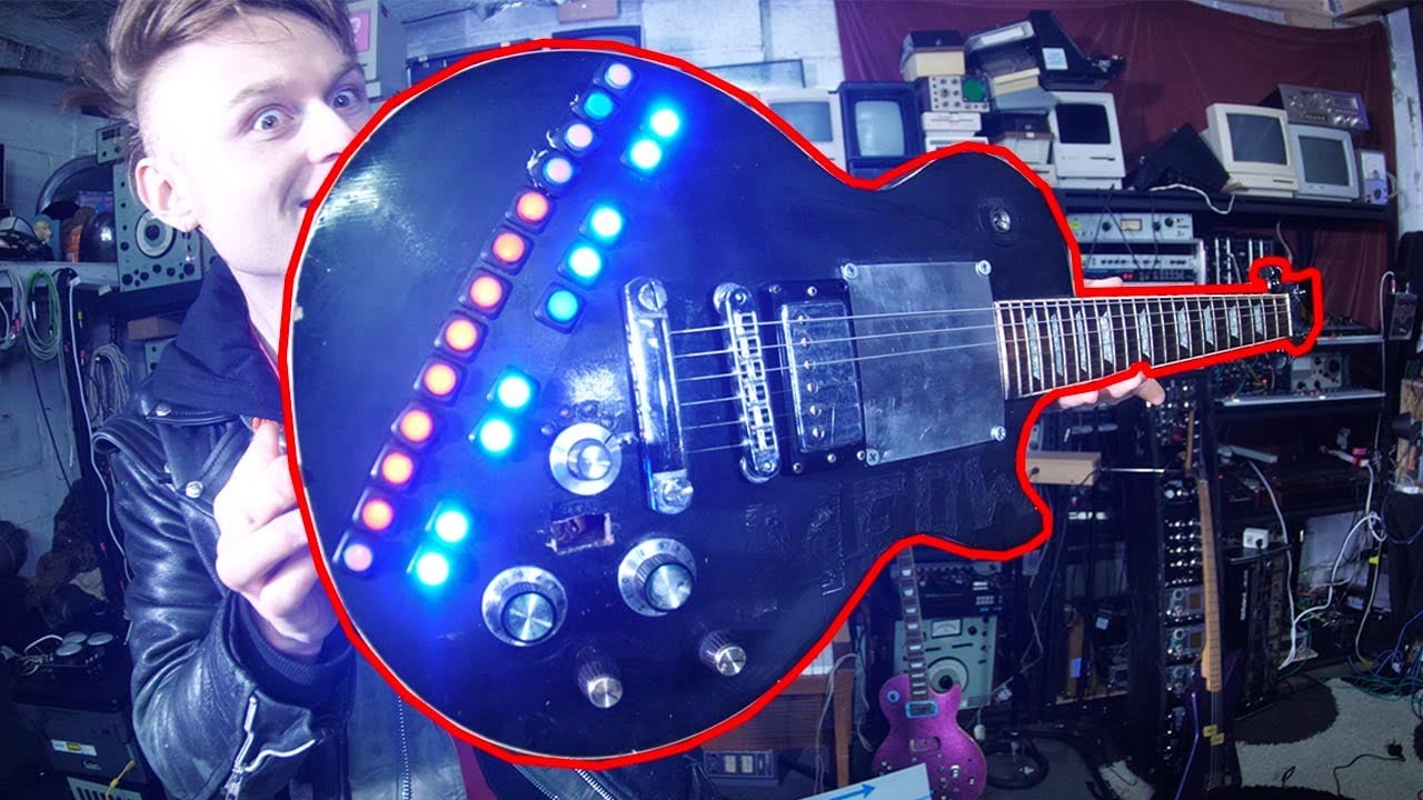 A Gibson Les Paul elektromos gitár szintetizátorrá változott #MusicMonday