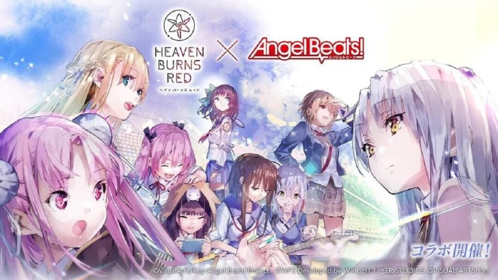 Heaven Burns Red x Angel Beats! Crossover Brings Back Kanade and Yuri