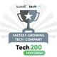 Dakota Integrated Solutions đứng thứ 79 trong danh sách Tussell Tech200 mới nhất về các công ty công nghệ khu vực công phát triển nhanh nhất