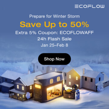 Hot Deals: EcoFlow Home Backup Systems Are Up To 50% Off Right Now - CleanTechnica
