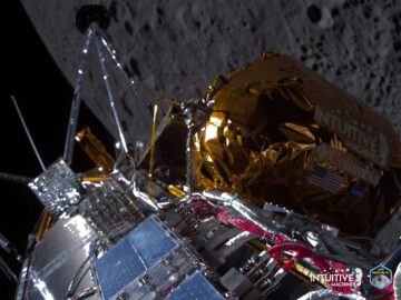 IM-1 لینڈر چاند کے مدار میں داخل ہوا۔