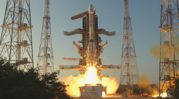 Índia lança satélite meteorológico INSAT-3DS com foguete GSLV