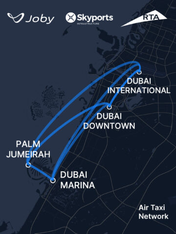 Joby lanzará un servicio de taxi aéreo eléctrico en los Emiratos Árabes Unidos - CleanTechnica