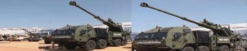Sistema de armas montadas revelado pela DRDO em Pune, Maharashtra