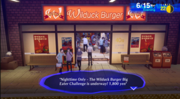 Οδηγός πρόκλησης Persona 3 Reload Burger