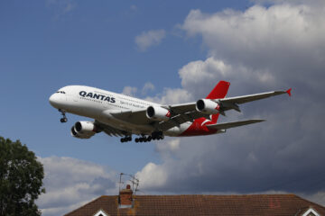 Qantas opera voo especial A380 de Melbourne para Sydney em meio a severos impactos climáticos