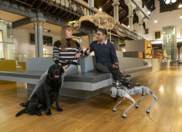 Robot guide dog to help the visually impaired