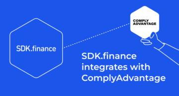 SDK.finance integreres med ComplyAdvantage For KYC