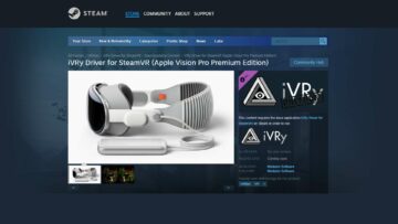 Trình điều khiển SteamVR cho Vision Pro & Hỗ trợ bộ điều khiển hiện đang được phát triển