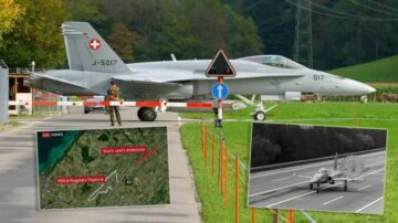 Szwajcarskie siły powietrzne po raz pierwszy od trzech dekad ćwiczą operacje na autostradach